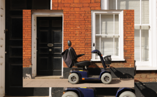 scootmobiel binnenshuis